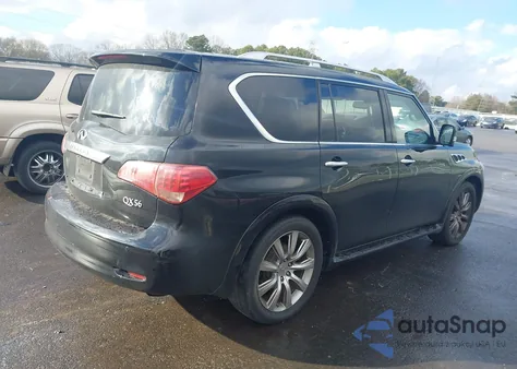 2011 Infiniti Qx56 from USA, damaged, VIN JN8AZ2NE4B9002721